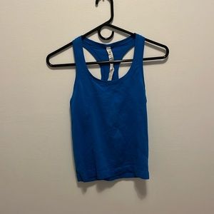 Lululemon blue tank top size 2